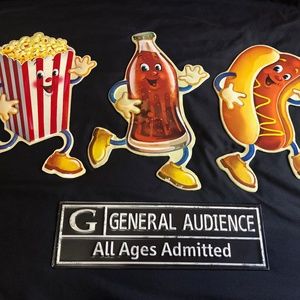 Open Road Metal signs - Set of 4